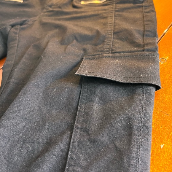 ZARA black cargo slim pants - Picture 6 of 7